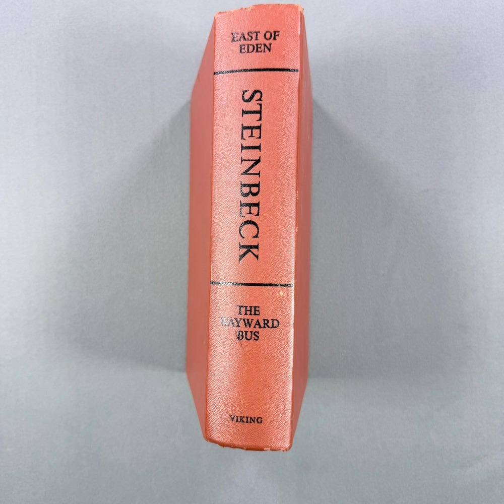 John Steinbeck East of Eden The Wayward Bus Vintage Hardcover 1952 1st Ed JLG Ed